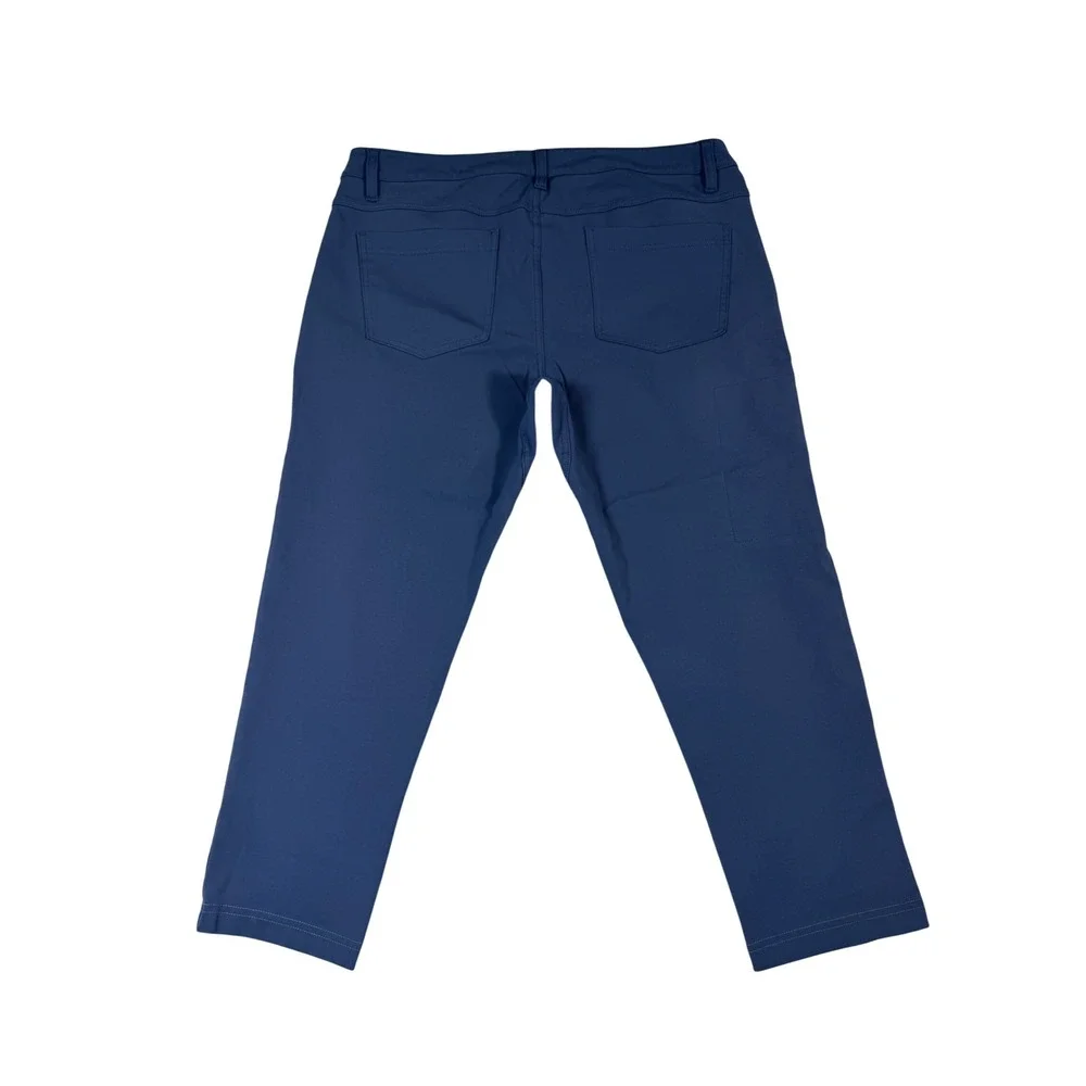 BYLT Premium Basics Everyday Pant 2.0 Navy Blue Skinny Fit Mens Size 38